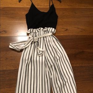 Tie Waist Gaucho Jumper